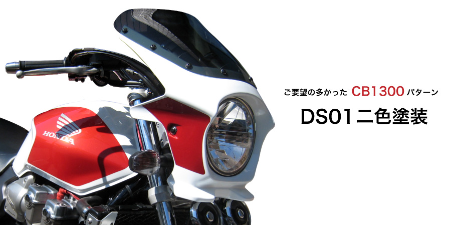 ビキニカウル Ds 01 二色塗装 バイクパーツメーカー ワールドウォーク