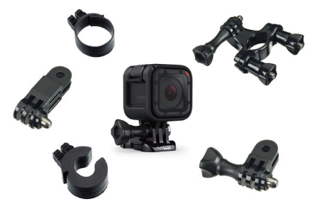 goproなど装着可能