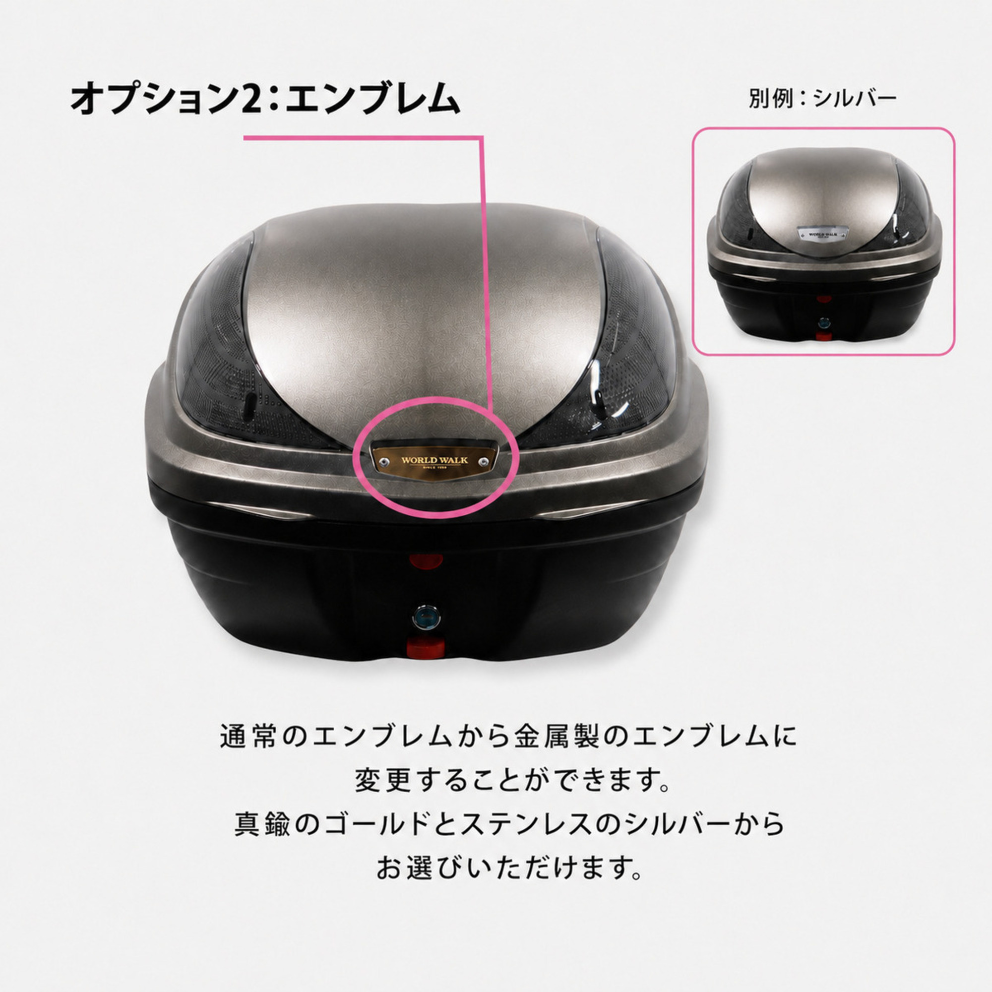 新オプション追加！CT125ハンターカブ 純正色塗装リアボックス（商品
