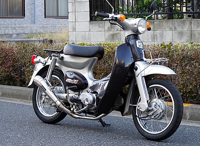 リトルカブ スーパーカブ用 GPスタイルマフラー gpe-3 - バイクパーツ ...