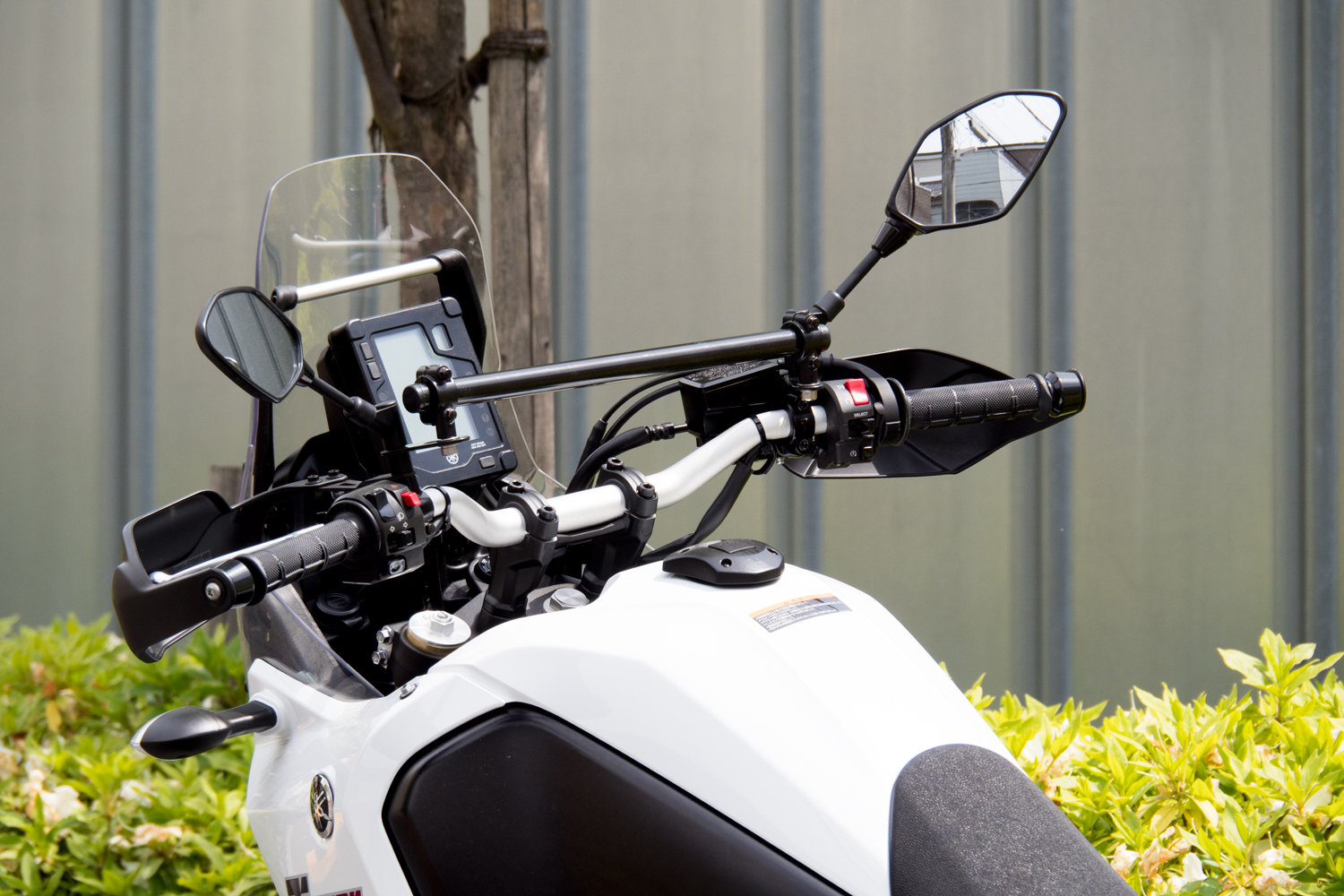 テネレ700 オーロラ ナビ スマホ マウント アルミプレート付 【公式通販】